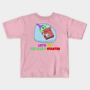 Funny Glep Smiling Friends Character Kids T-Shirt